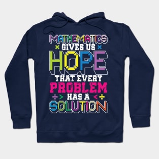 Math Mathematics Mathematician Quotes Sayings Hoodie